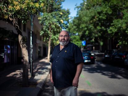 El activista y pacifista israelí, Yehuda Shaul, en Madrid, el 4 de julio de 2024.