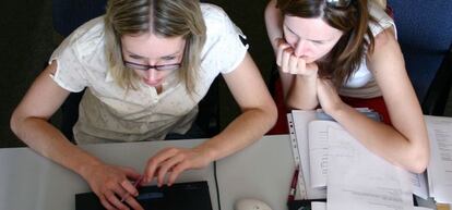 Mujeres trabajadoras.