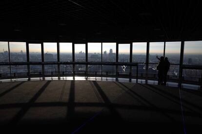 La capital, vista el pasado día 12 desde el mirador del Faro de Moncloa.