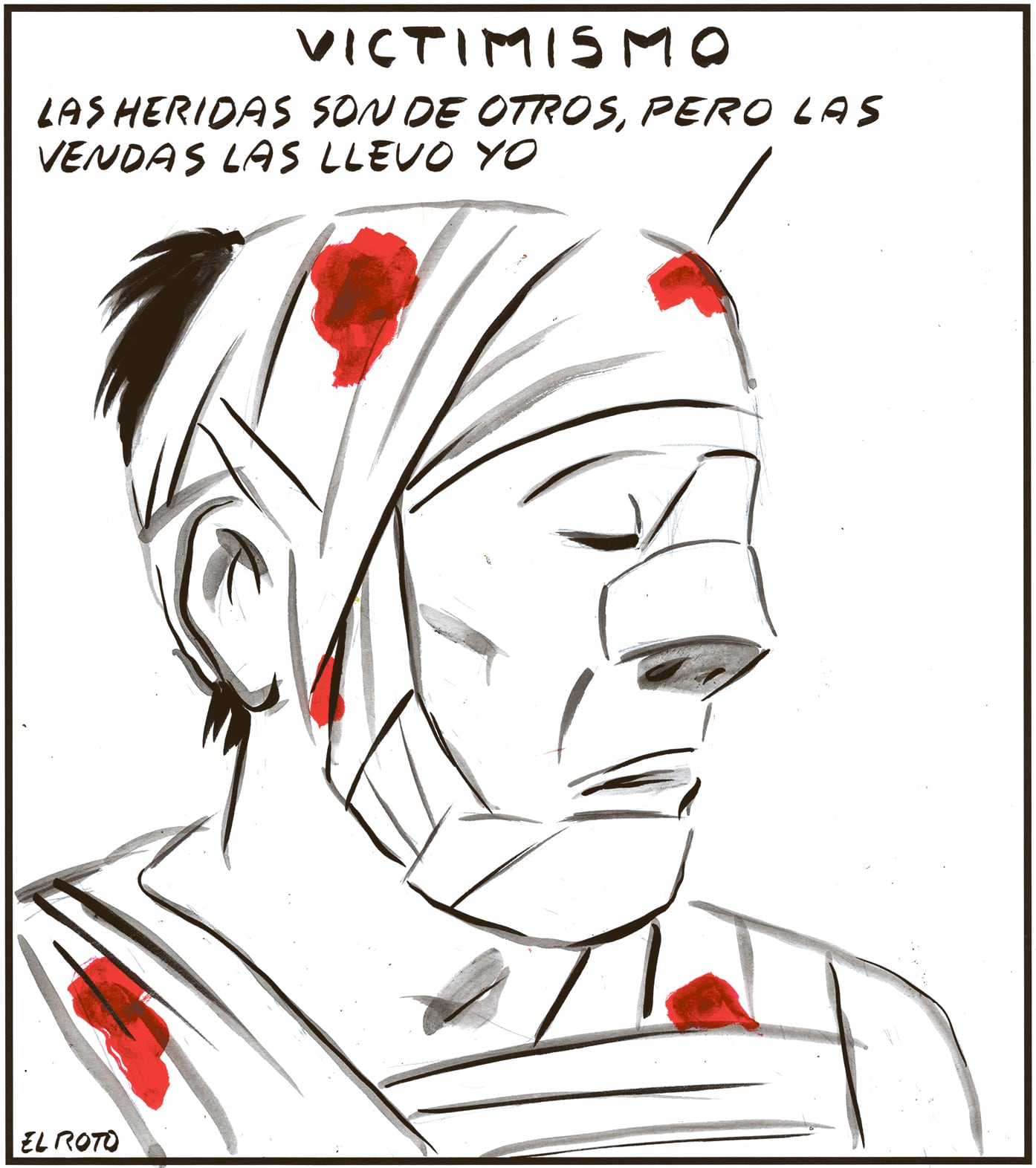 El Roto: victimismo