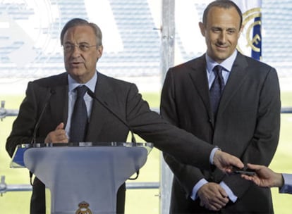 Florentino Pérez y Ettore Messina.