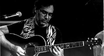 El guitarrista Al Di Meola en el Festival Internacional de Jazz de Vitoria de 1994.