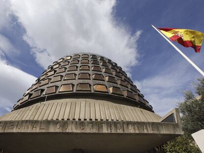 Sede del Tribunal Constitucional, en Madrid.