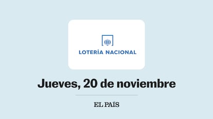Lotería Nacional comprobar sorteo del jueves 20 de noviembre de 2025