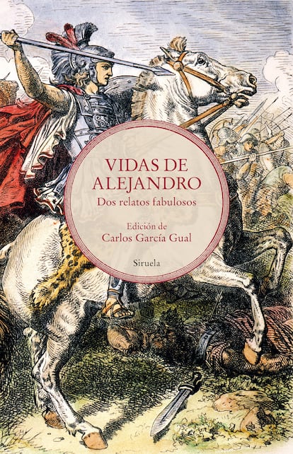 Portada de 'Vidas de Alejandro. Dos relatos fabulosos'. EDITORIAL SIRUELA