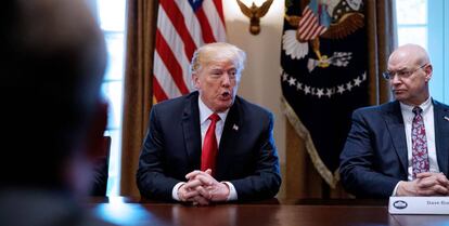 El presidente de Estados Unidos Donald Trump.