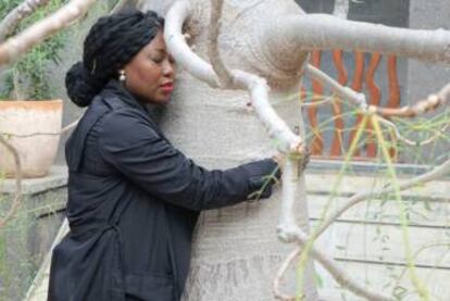 Michèle Magema, en Casa África.