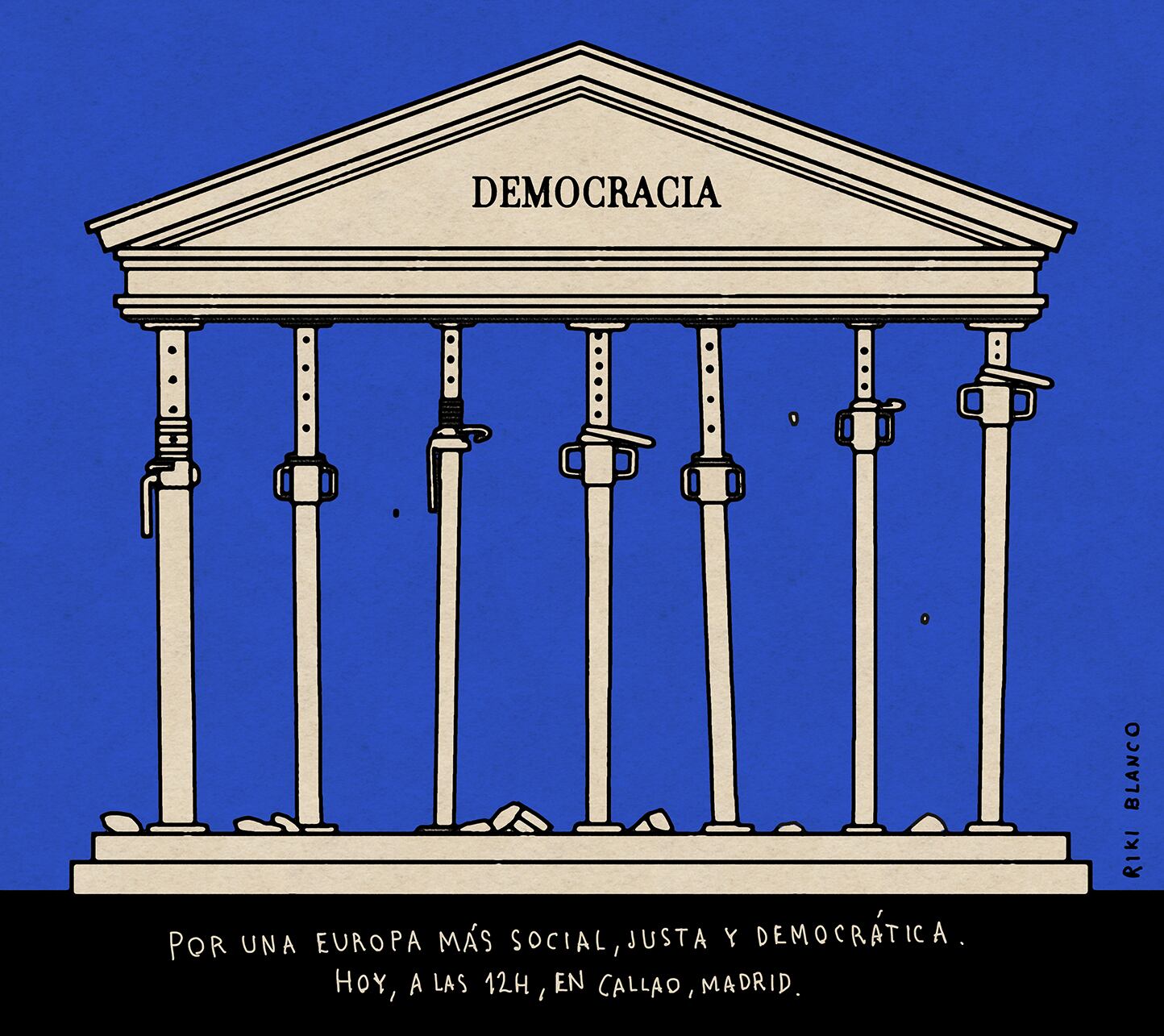 Riki Blanco: por una Europa más social y justa