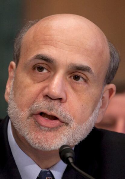 El presidente de la Reserva Federal, Ben Bernanke.