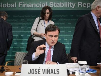 El director de Asuntos Monetarios del FMI, el español José Viñals.