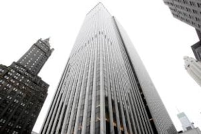 Vista general del edificio de General Motors en la Quinta Avenida de Nueva York, Estados Unidos. EFE/Archivo