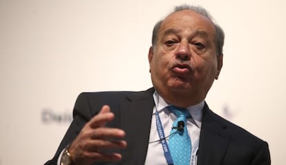 Carlos Slim, primer accionista de FCC.