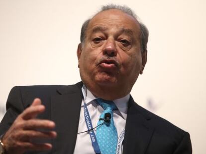 Carlos Slim, primer accionista de FCC.