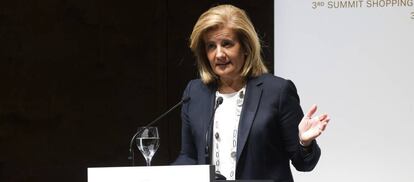 Fátima Báñez, ministra de Empleo