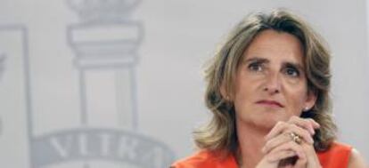 La vicepresidenta tercera y ministra para la Transición Ecológica y el Reto Demográfico, Teresa Ribera.