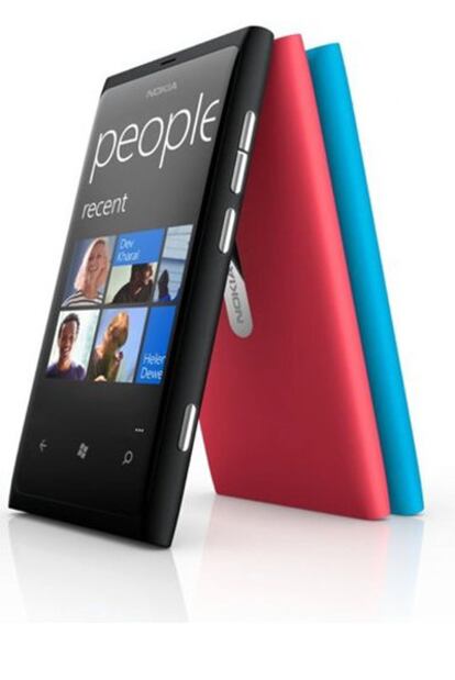 Los Lumia 800 de Nokia.