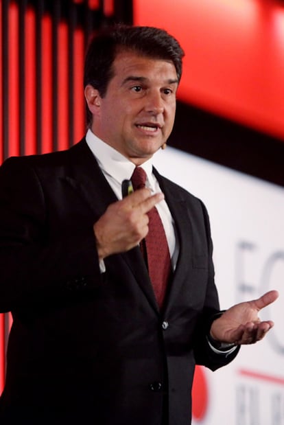 Joan Laporta, ex vicepresidente del Barcelona.