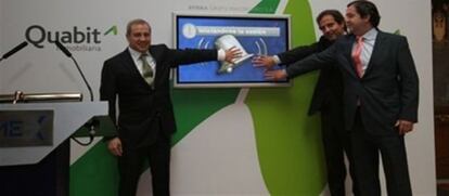 Presentación en Bolsa de Quabit Inmobiliaria en mayo de 2010.
