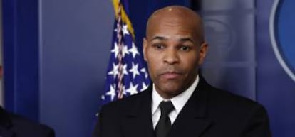 El director general de salud pública del Gobierno estadounidense, Jerome
Adams.
