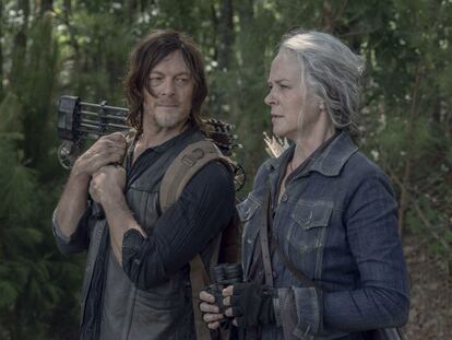 Una imagen de la décima temporada de 'The Walking Dead'.