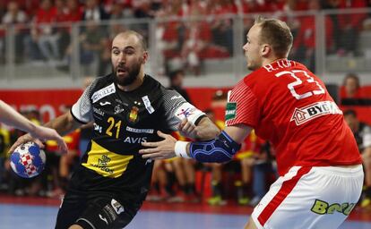 Joan Cañellas, ante Henrik Toft Hansen.