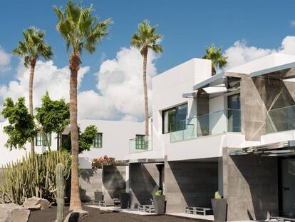 Exterior del nuevo complejo tur&iacute;stico La Isla y El Mar, en Lanzarote. 