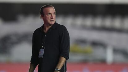 El entrenador Cuca, durante un partido en 2020.