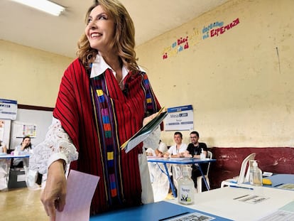 Zury Ríos Sosa, hija del dictador Efraín Ríos Montt, se ha convertido en otra de las candidatas con mayores posibilidades de triunfo.
