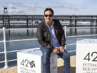 El actor y director cubano Jorge Perugorr&iacute;a, en Huelva. 