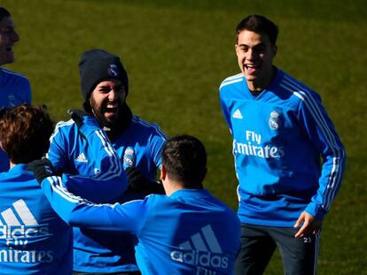 Isco, momentos antes de declararse su lesión.