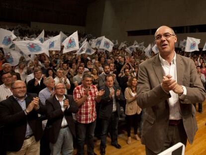 Momento de la aclamación de Francisco Jorquera. / ÓSCAR CORRAL