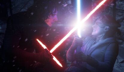 Un fotograma de 'Star Wars: El despertar de la Fuerza'.