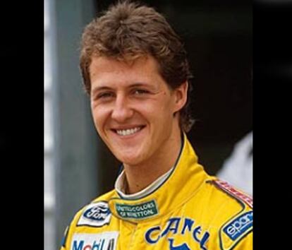 El alemán Michael Schumacher en 1991, el año de su debut en Fórmula 1.