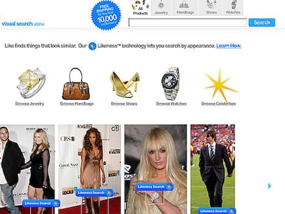¿Un reloj, un collar, un bolso o unos zapatos? Elija el producto de moda de su famoso preferido que más le gusta y deje que Like.com encuentre objetos similares.