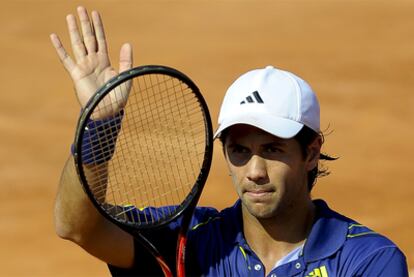 Fernando Verdasco, tras derrotar a Ferrer.