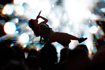 Yaeji en directo en Santiago de Compostela.