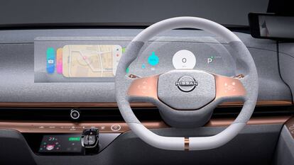 Interior del Nissan IMk Concept.