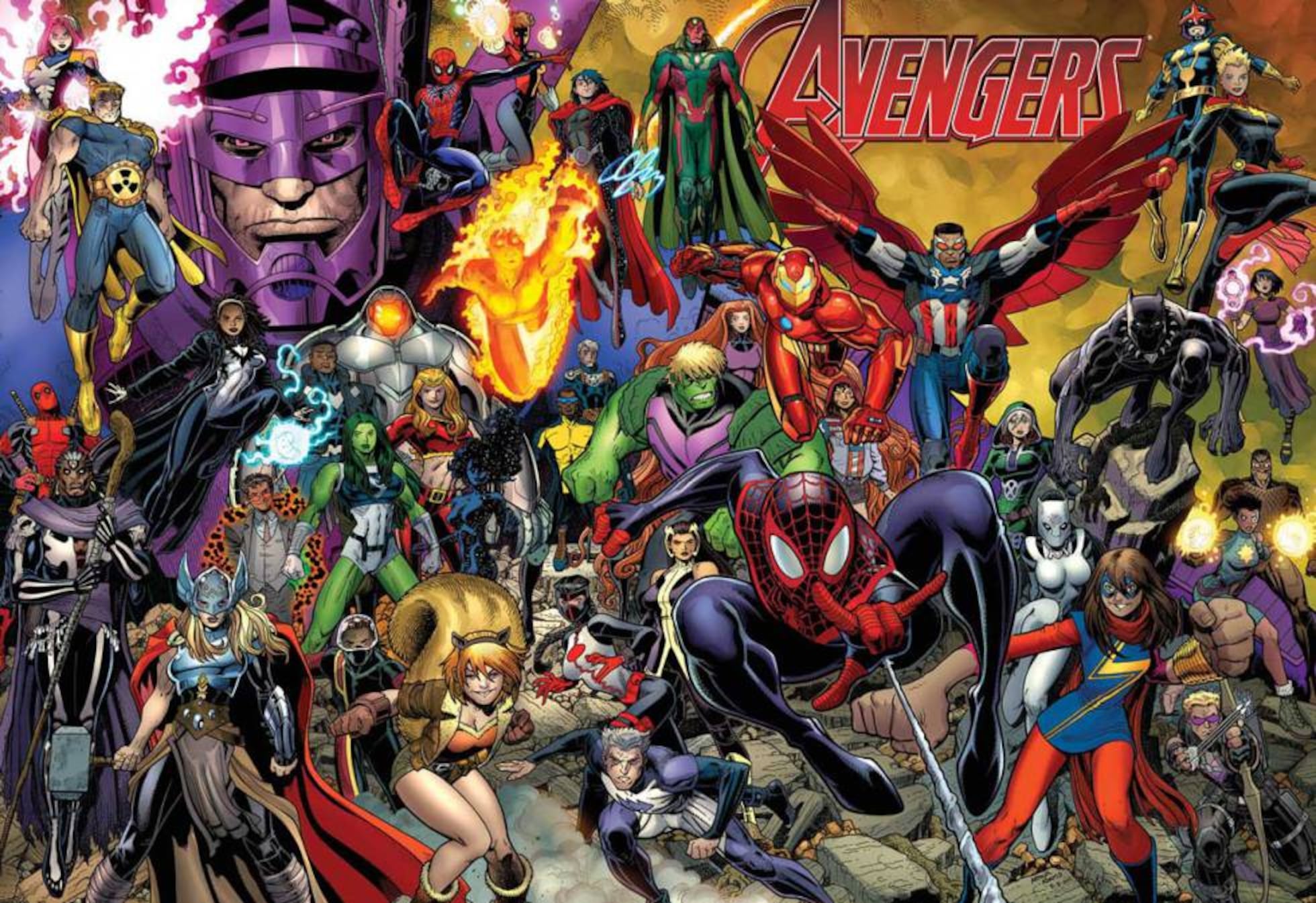 Los Vengadores: El Equipo más Emblemático - HispaComic, image size:1960x1346