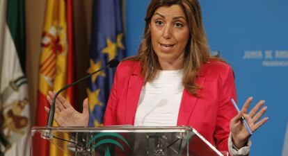 Susana Díaz, consejera de Presidencia.