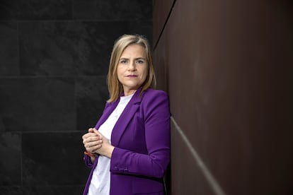 Pilar Bernabé fotografiada en Valencia, este viernes. 