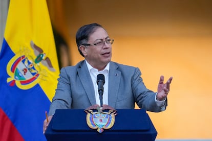 El presidente de Colombia, Gustavo Petro