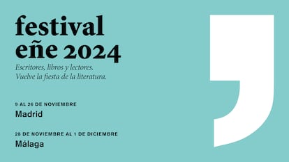 Cartel promocional del Festival eñe 2024.