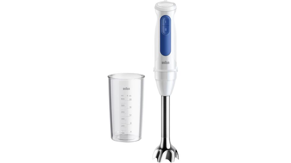 Batidora de mano Braun con 900 vatios de potencia.