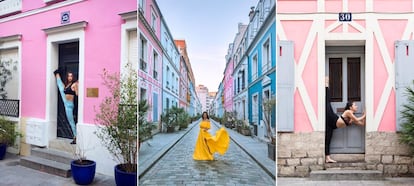 Los 'instagramers' inundan las calles del barrio en busca de la foto perfecta.