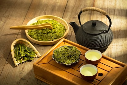 Bancha té verde japonés