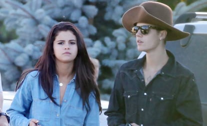 Selena Gomez y Justin Bieber, en una imagen de 2014.