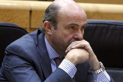El ministro de Economía, Luis de Guindos.