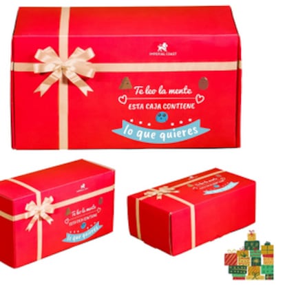 Caja con mensajes