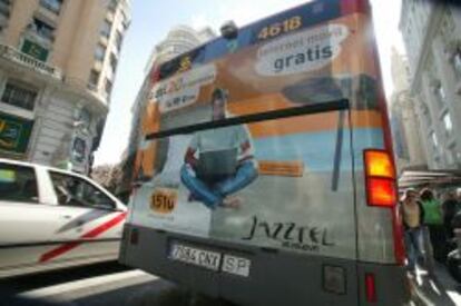 Publicidad de Jazztel.