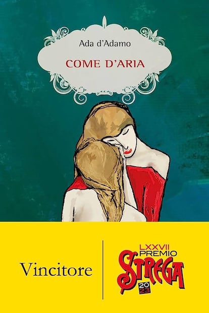 Portada de la novela 'Come d'aria'.